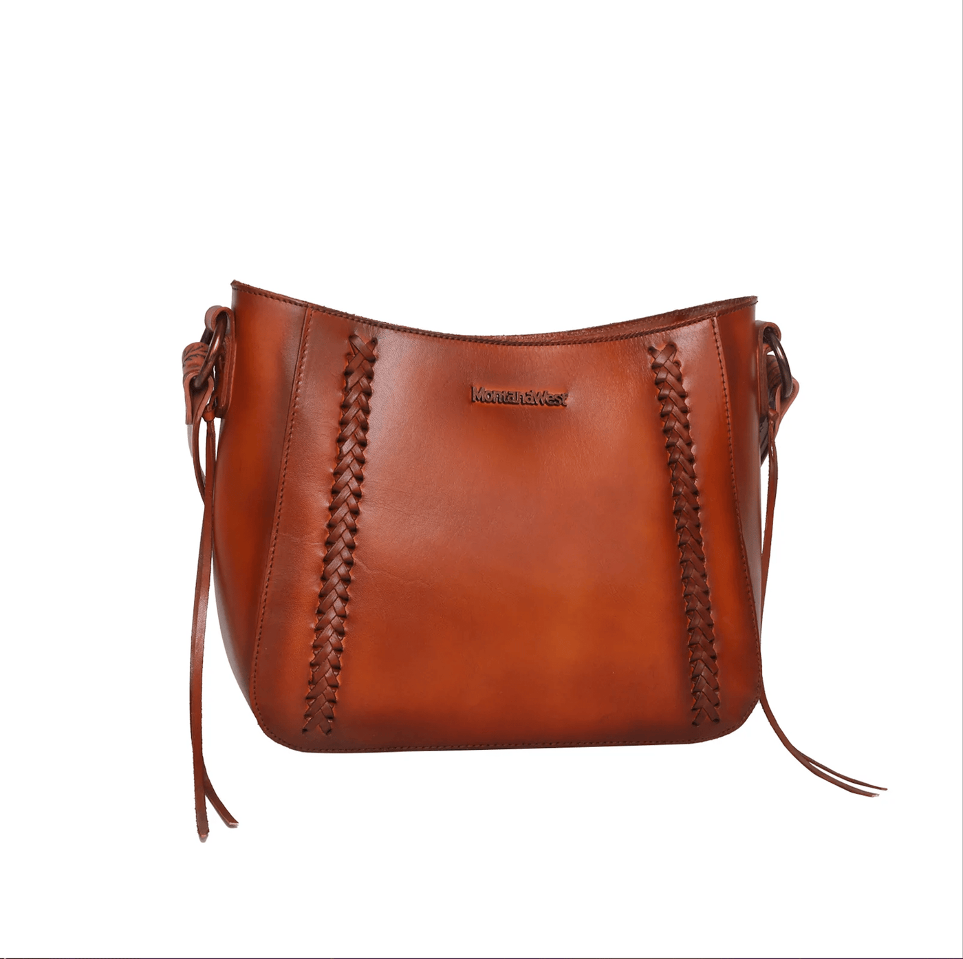 Concealed Carry Leather Concealed Carry Whipstitch Hobo by Montana West