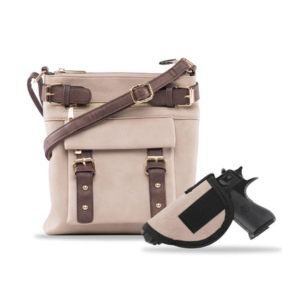 Emperia Outfitters Concealed Carry Hannah Crossbody Bag by Jessie James Concealed Carry Hannah Crossbody Bag by Jessie James