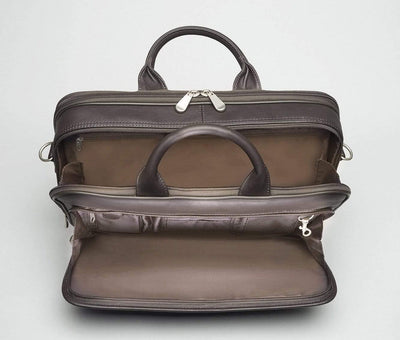 Concealed Carry Leather Briefcase by GTM Original