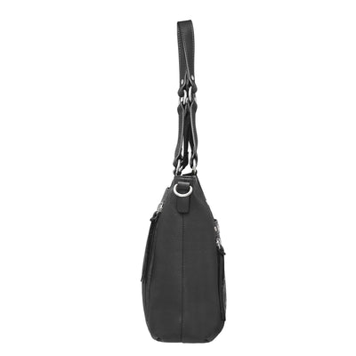 Gun Tote'n Mamas Concealed Carry Purse Tan Concealed Carry Bohemian Shoulder Bag - Black- by GTM Original
