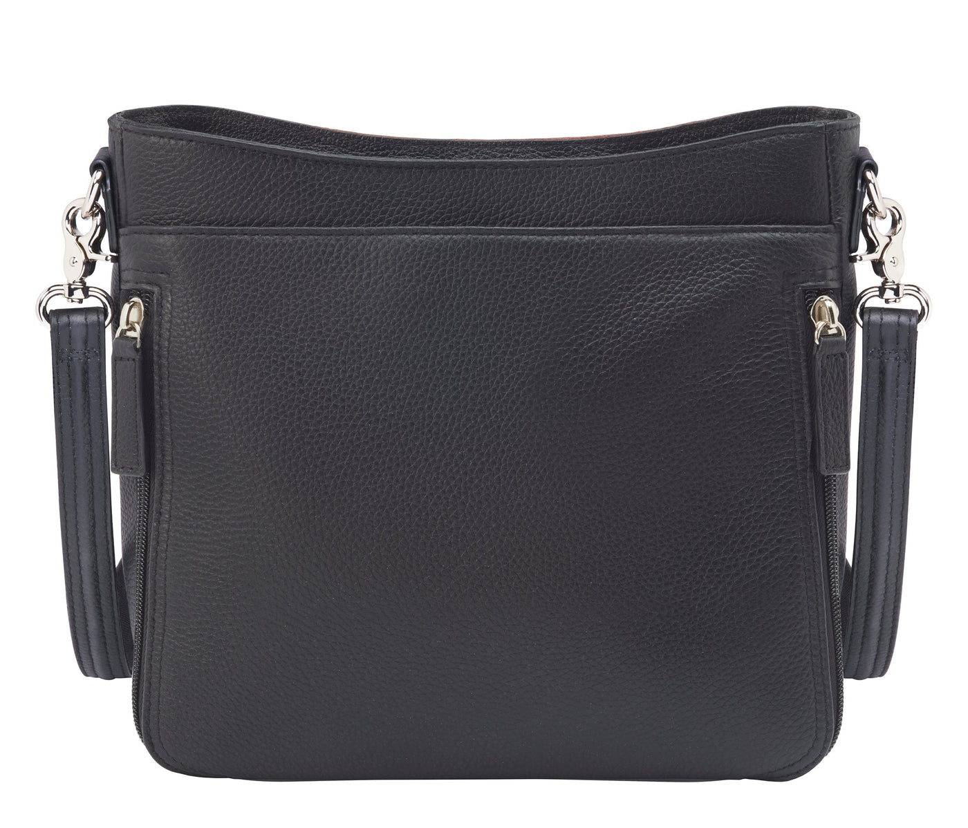 Concealed Carry Cinnamon & Black Cross Body Organizer Bag by GTM Original