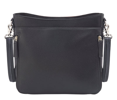 Concealed Carry Cinnamon & Black Cross Body Organizer Bag by GTM Original