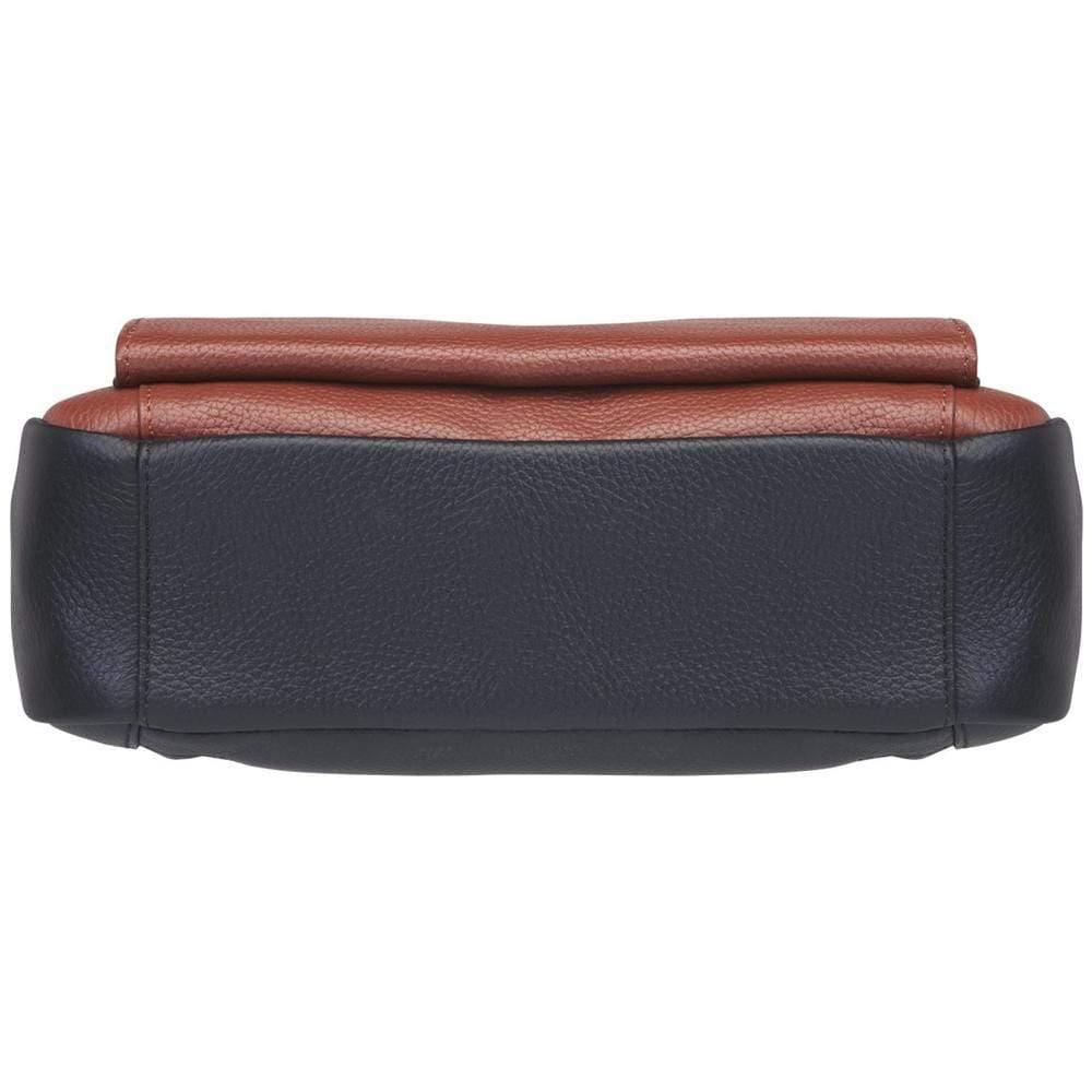 Concealed Carry Cinnamon & Black Cross Body Organizer Bag by GTM Original