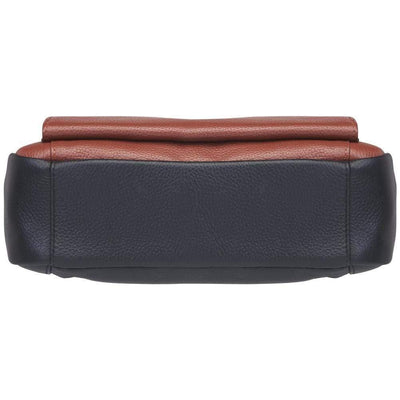 Concealed Carry Cinnamon & Black Cross Body Organizer Bag by GTM Original
