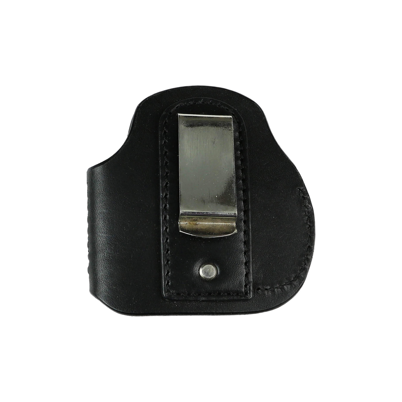Unisex Compact Leather Clip-on Gun Holster by High Caliber Gun Accessories