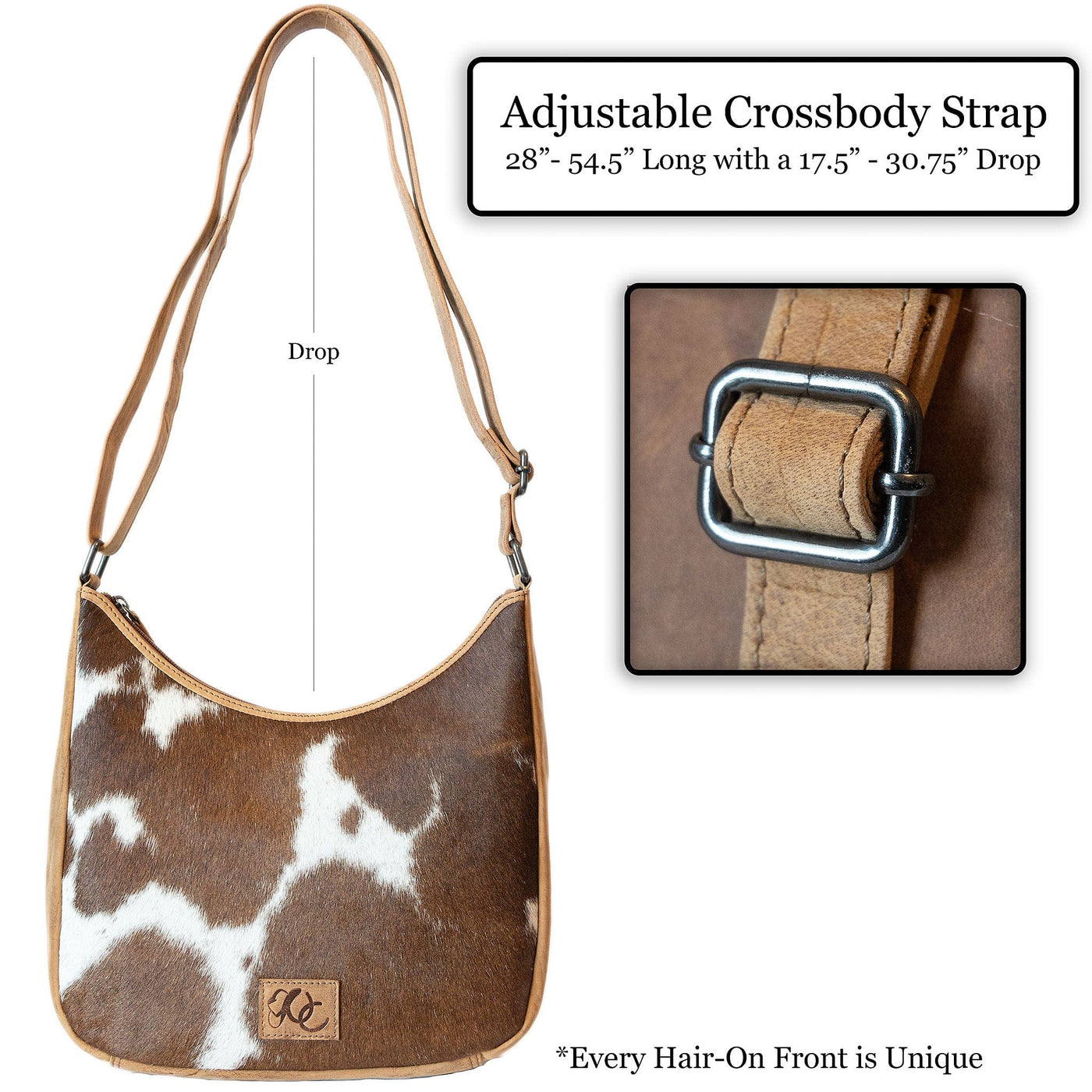 Concealed Carry Penny Hobo Crossbody by UC Leather