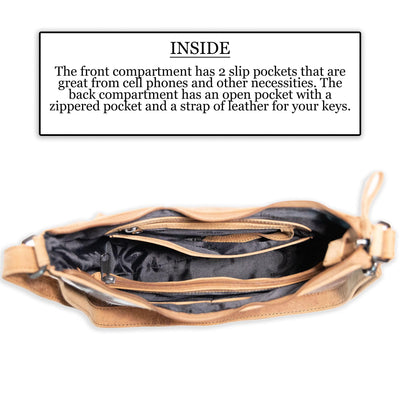 Concealed Carry Penny Hobo Crossbody by UC Leather