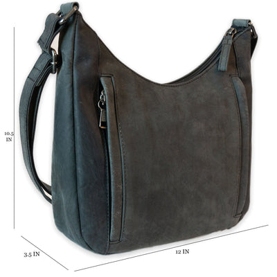 Concealed Carry Penny Hobo Crossbody by UC Leather