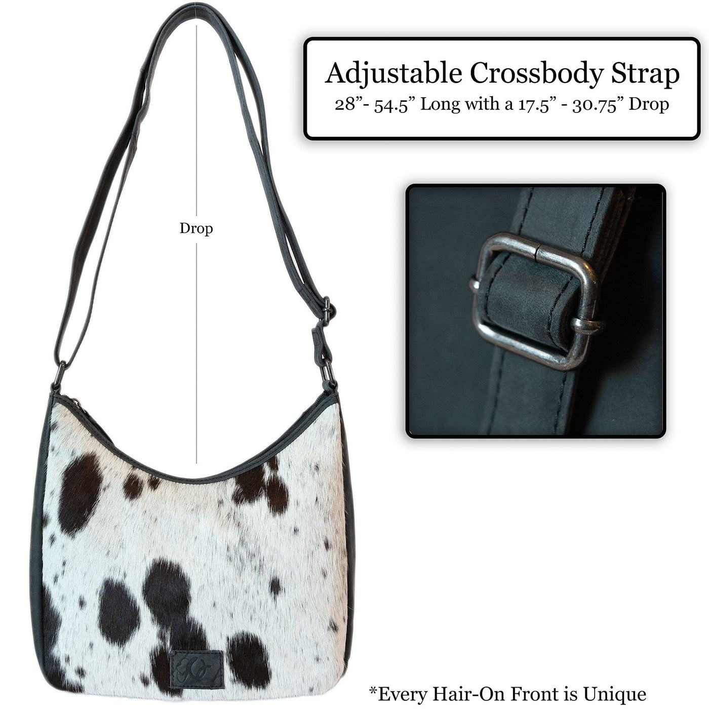 Concealed Carry Penny Hobo Crossbody by UC Leather