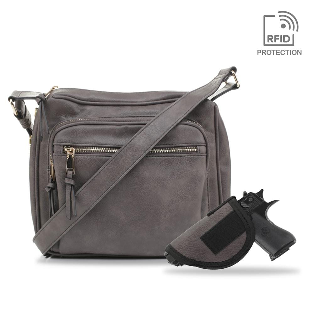 Jessie James Concealed Carry Brooklyn Organizer Crossbody Bag by Jessie James