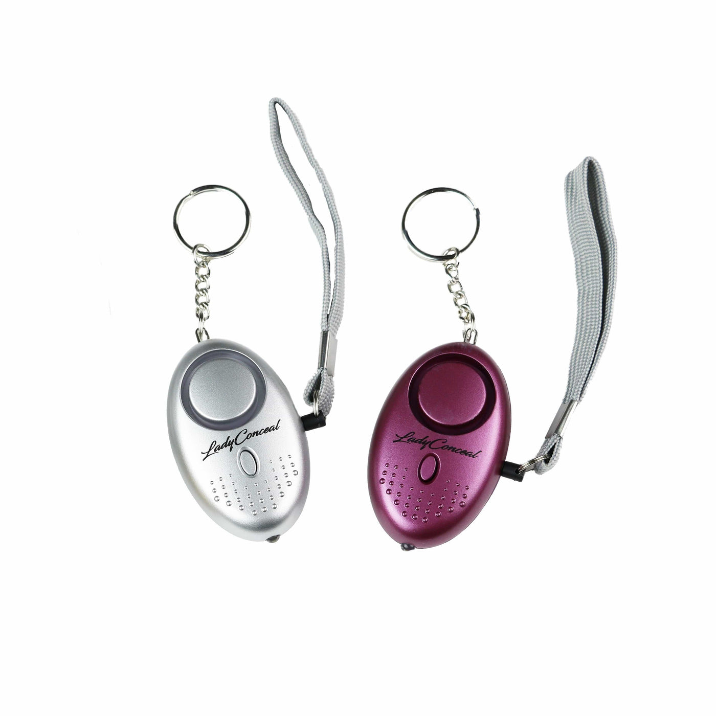 Lady Conceal Alarms Personal Self-Defense Security Alarm Keychains