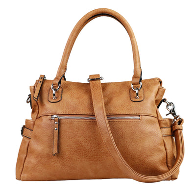 Concealed Carry Jessica Satchel Brown by Lady Conceal