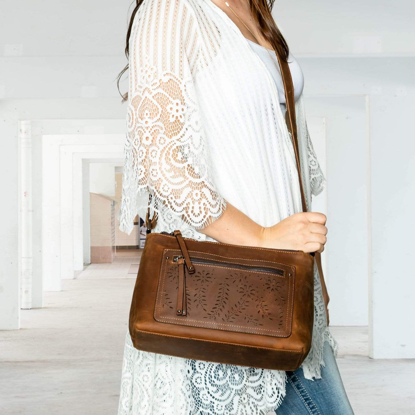 Lady Conceal Concealed Carry Purse Concealed Carry Brynlee Leather Crossbody Bag Lady Conceal