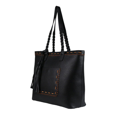 Lady Conceal Concealed Carry Purse Cinnamon Concealed Carry Cora Tote Bag by Lady Conceal