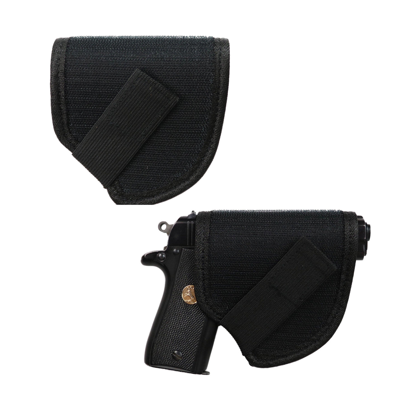 Lady Conceal Concealed Carry Purse Black Concealed Carry Evelyn Leather Crossbody Holster by Lady Conceal