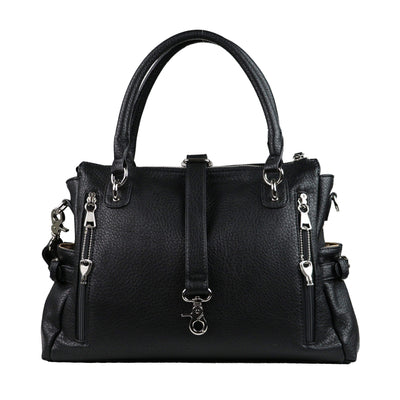 Concealed Carry Jessica Satchel Black by Lady Conceal