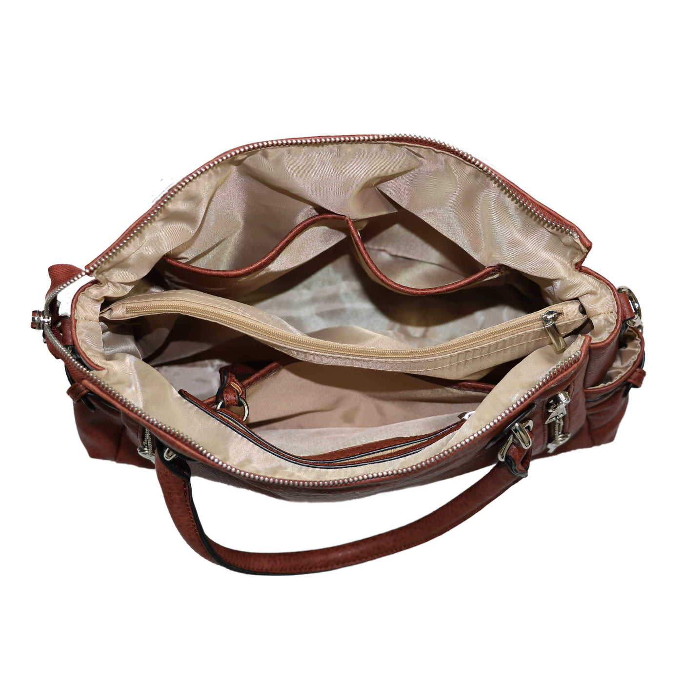 Concealed Carry Jessica Satchel Brown by Lady Conceal