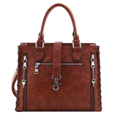 Lady Conceal Concealed Carry Purse Concealed Carry Laced Ann Satchel by Lady Conceal