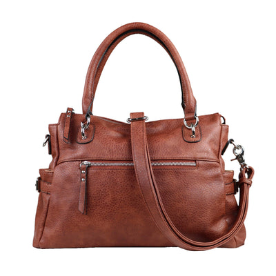 Concealed Carry Jessica Satchel Brown by Lady Conceal