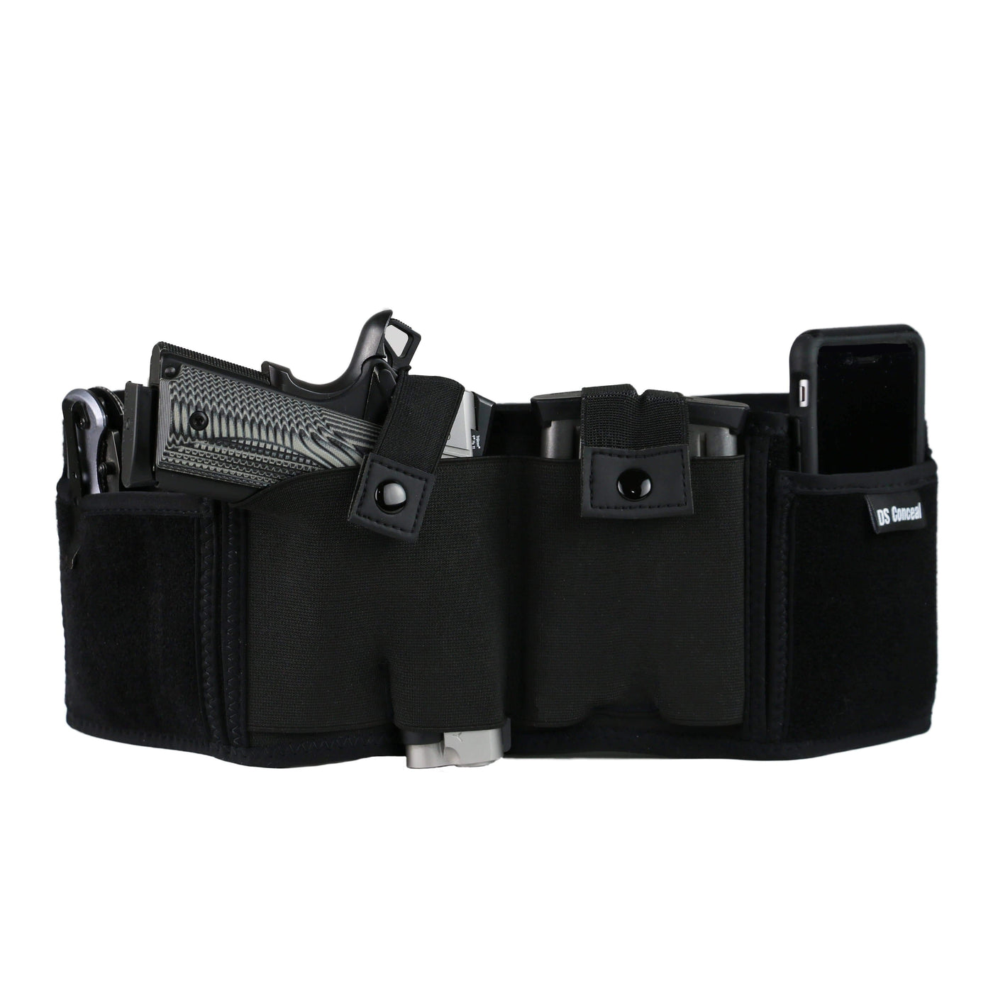 Unisex Neoprene Belly Band Holster for Concealed Carry by DS Conceal/LadyConceal