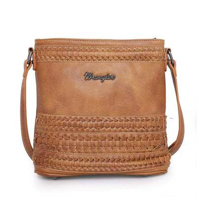 Montana West Concealed Carry Purse Brown Concealed Carry Crossbody Bag by Wrangler/Montana West