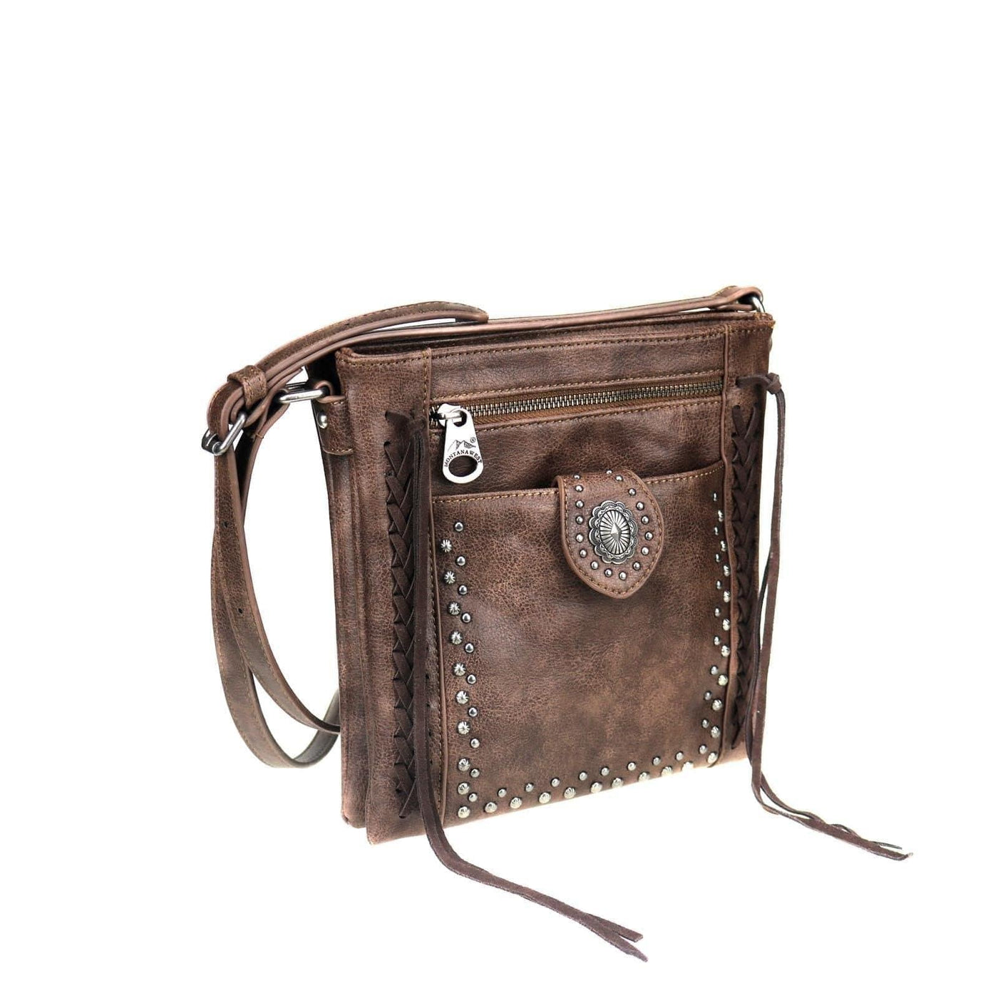 Concealed Carry Concho Crossbody Bag by Montana West