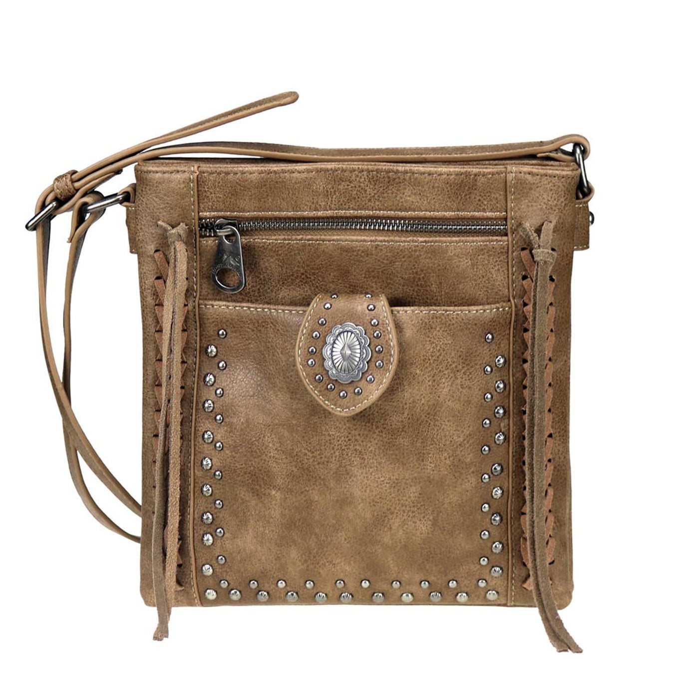 Concealed Carry Concho Crossbody Bag by Montana West