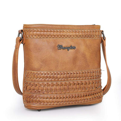 Montana West Concealed Carry Purse Brown Concealed Carry Crossbody Bag by Wrangler/Montana West