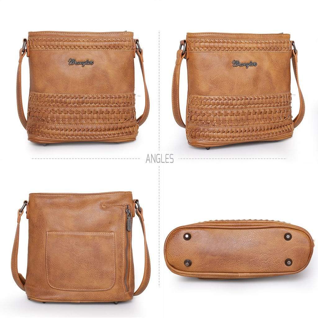 Wrangler Hair-on Hide Concealed Carry Purse Western Women's