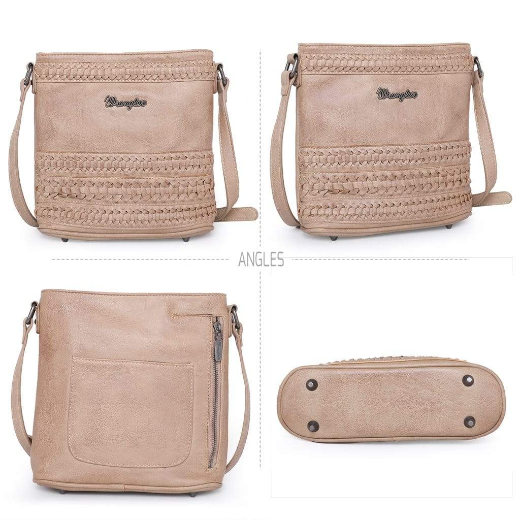 Concealed Carry Crossbody Bag by Wrangler/Montana West Brown