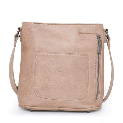 Montana West Concealed Carry Purse Brown Concealed Carry Crossbody Bag by Wrangler/Montana West