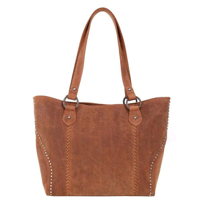 Montana West Concealed Carry Purse Distressed Leather Tote by Montana West