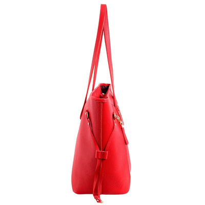 Montana West Concealed Carry Purse Bag Red Concealed Carry Leather Tote by Montana West