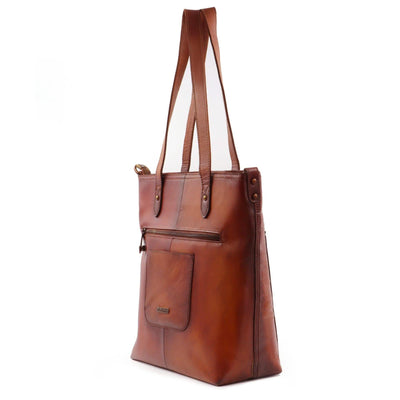 Concealed Carry Purse Coffee Concealed Carry Leather Tote/Crossbody by Montana West