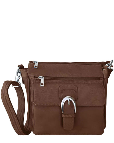 Concealed Carry Organizer Crossbody Purse by Roma Leathers