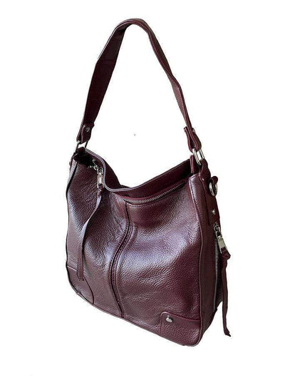 Concealed Carry Purse Light Brown Concealed Carry Leather Crossbody by Roma Leathers