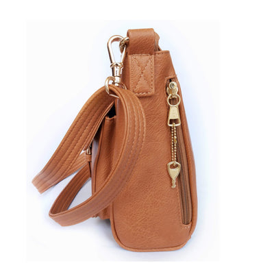 Concealed Carry Organizer Crossbody Purse by Roma Leathers