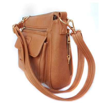 Concealed Carry Organizer Crossbody Purse by Roma Leathers