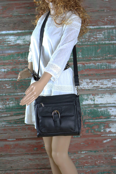 Concealed Carry Organizer Crossbody Purse by Roma Leathers