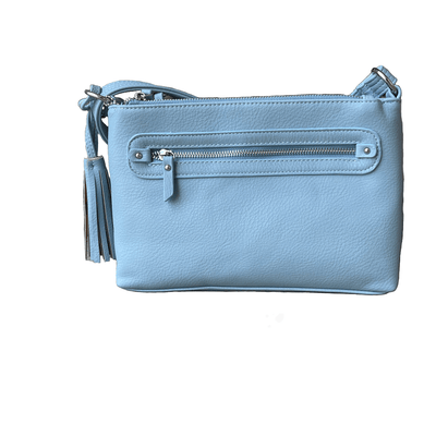  Concealed Carry Hailey Crossbody Purse Blue by Roma Leathers