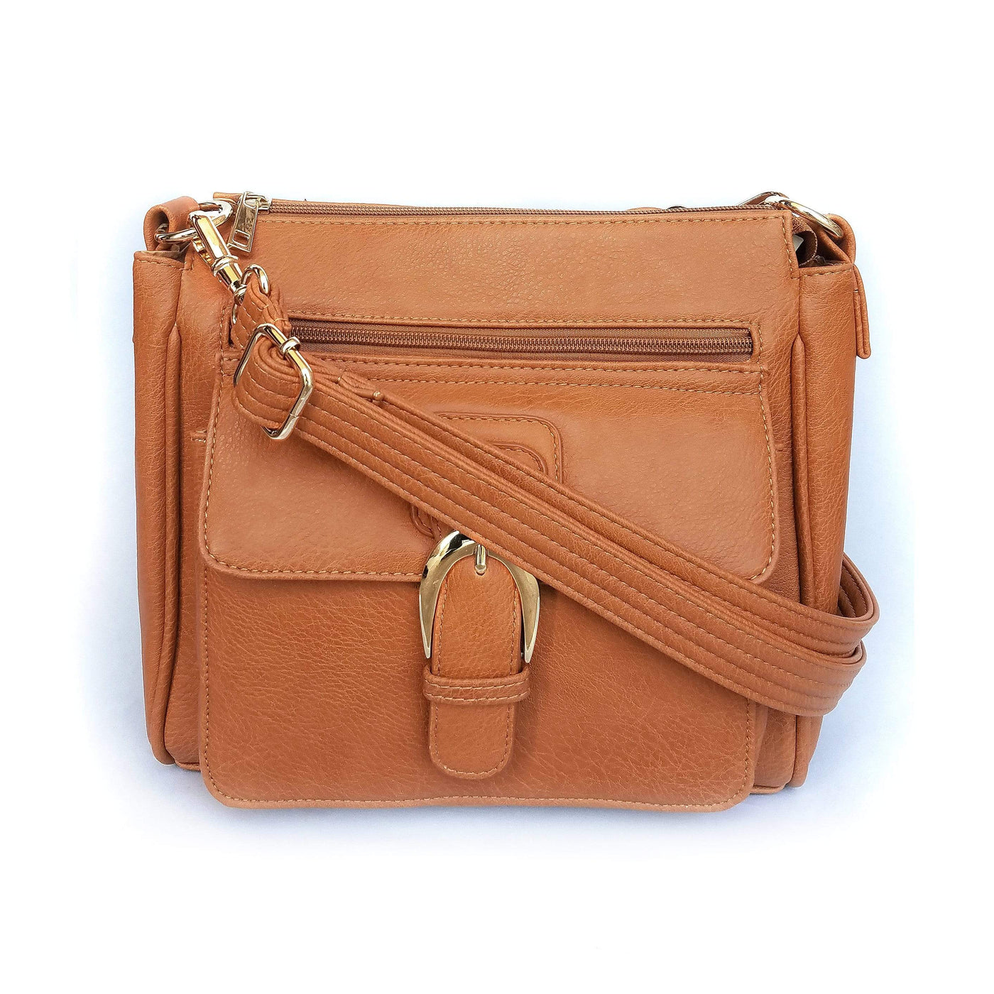 Concealed Carry Organizer Crossbody Purse by Roma Leathers