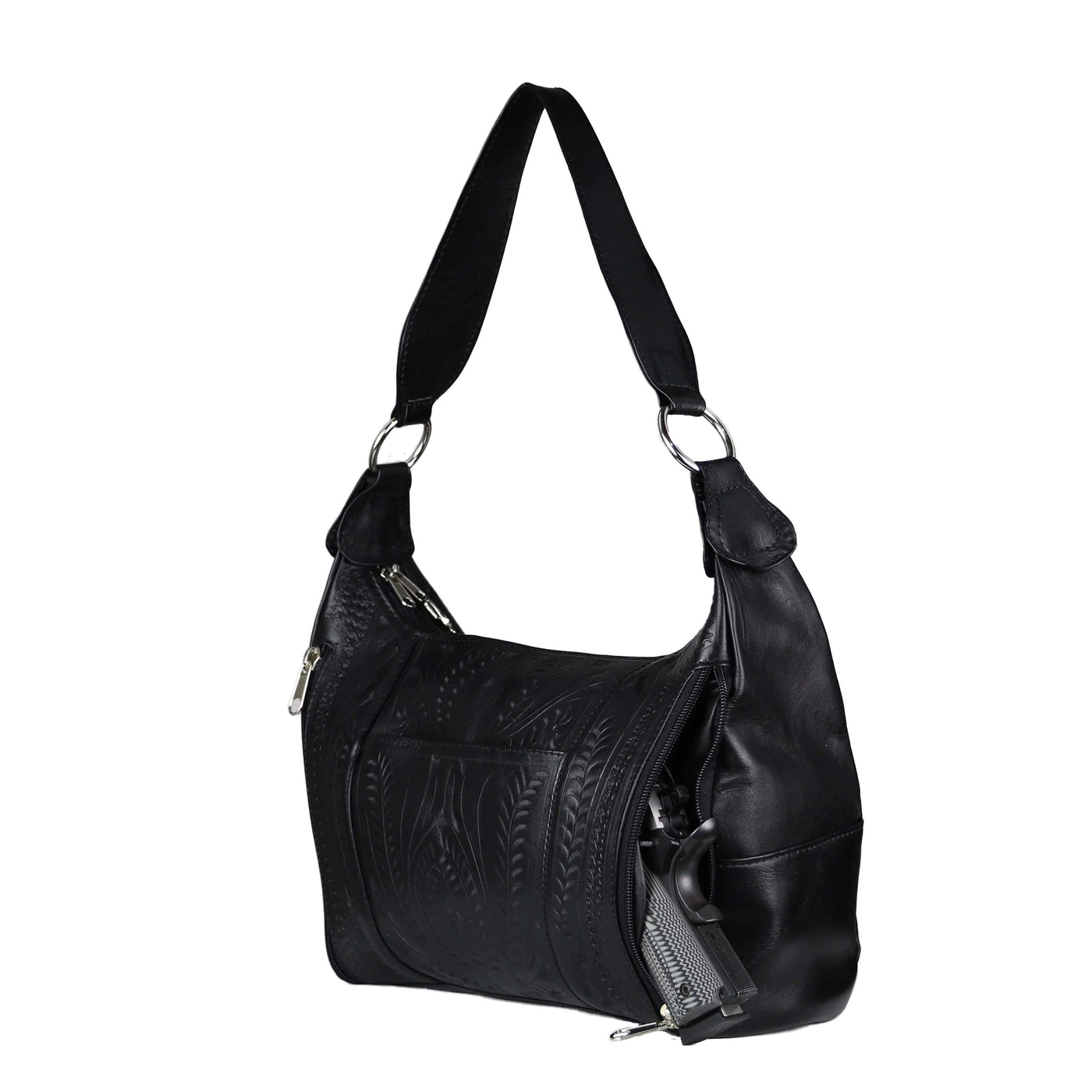 Concealed Carry Leather Satchel Purse by Ropin West