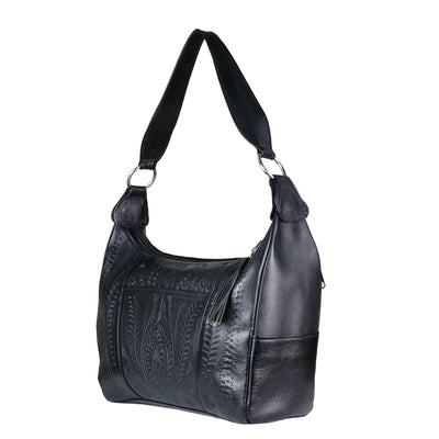 Concealed Carry Leather Satchel Purse by Ropin West