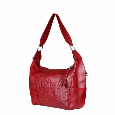Concealed Carry Leather Satchel Purse by Ropin West