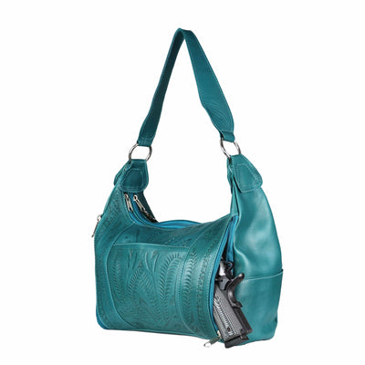 Concealed Carry Leather Satchel Purse by Ropin West