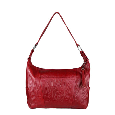 Concealed Carry Leather Satchel Purse by Ropin West