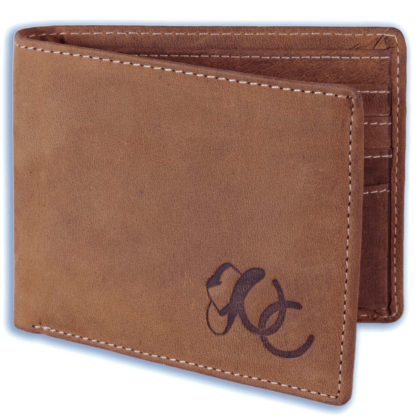 Urban Cowboy Apparel Wallet Brown Leather Bifold Wallet Brown