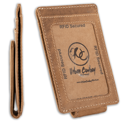 Urban Cowboy Apparel Wallet Brown Front Pocket Wallet