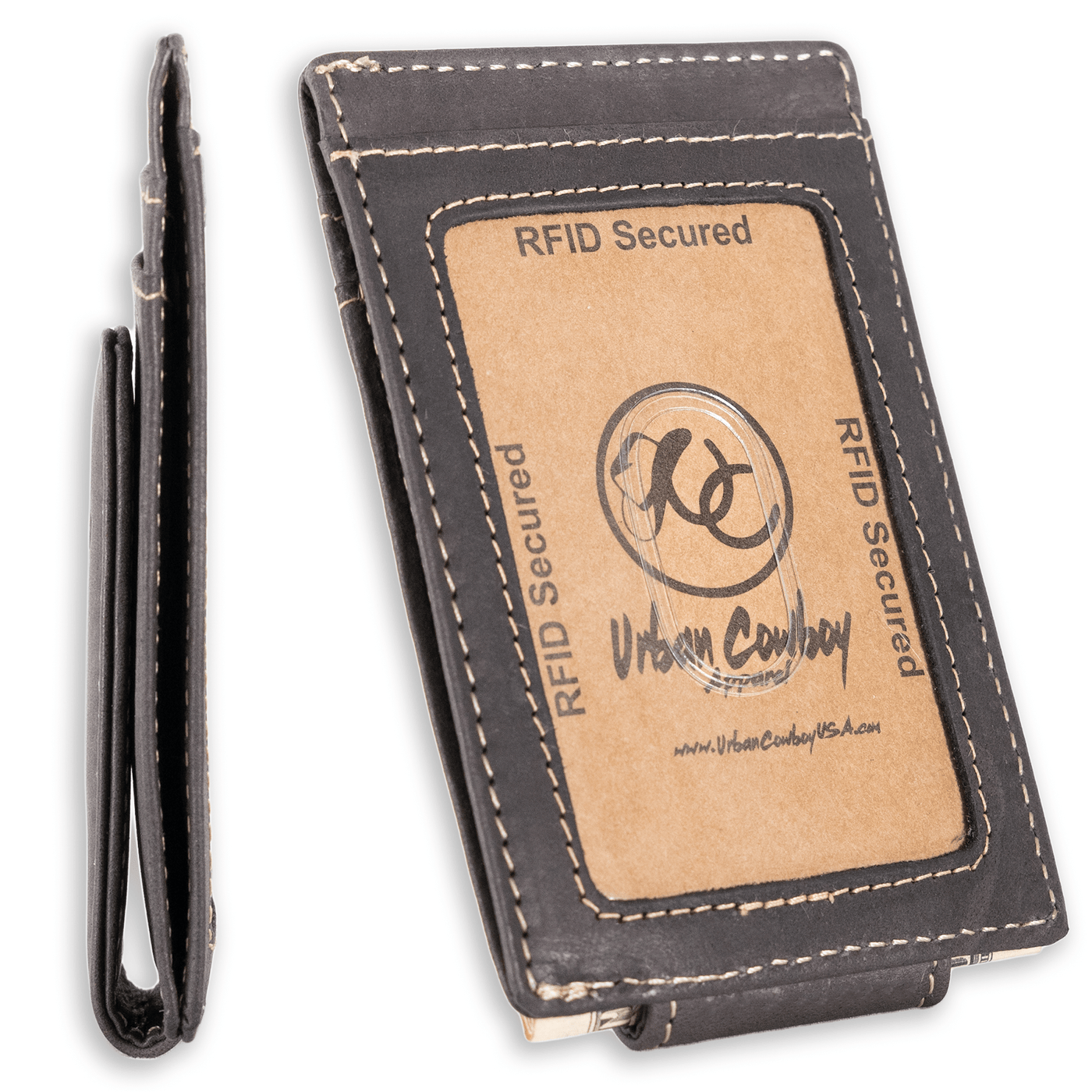 Urban Cowboy Apparel Wallet Brown Front Pocket Wallet