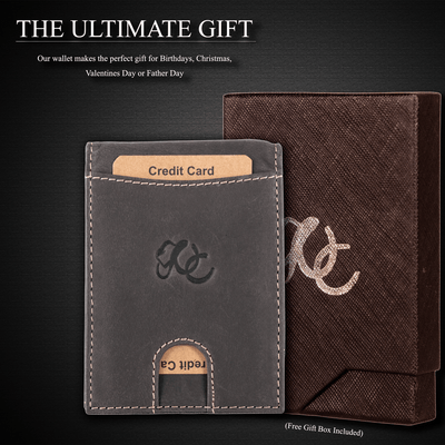 Urban Cowboy Apparel Wallet Leather Money Clip Bifold